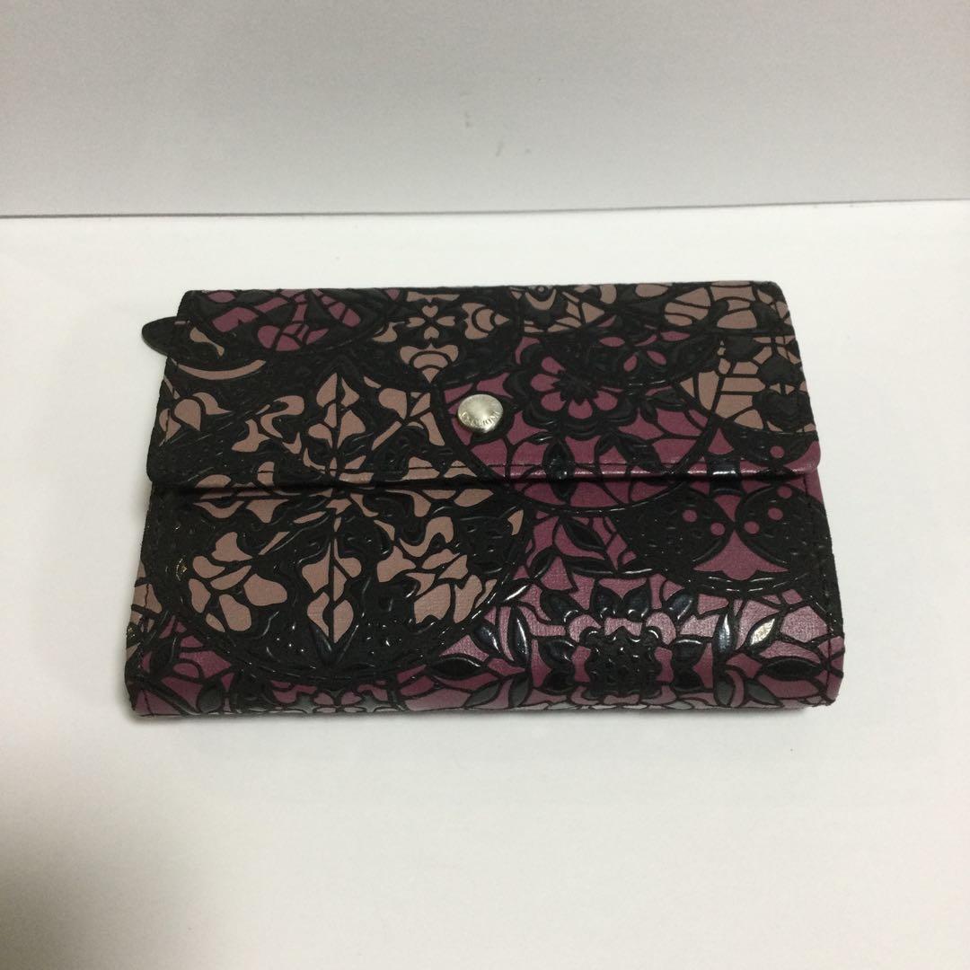 印傳　折り財布