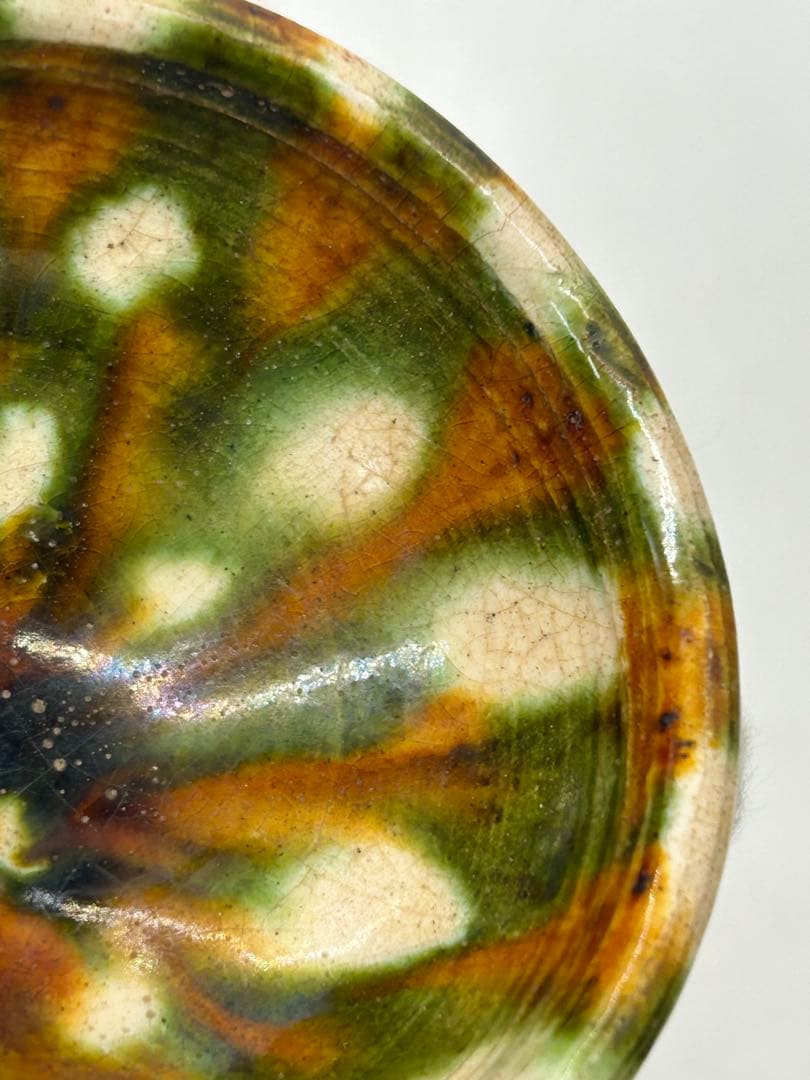 中国　唐三彩　小杯　アンティーク　送料込み1116