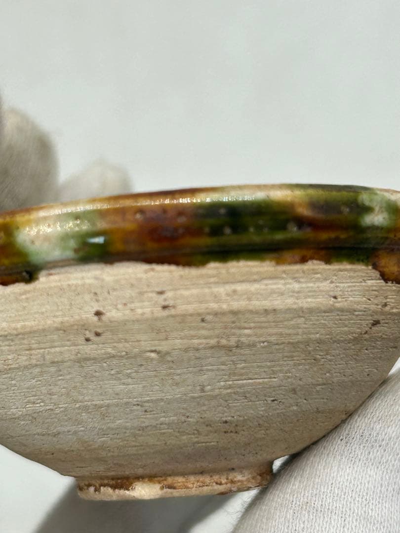 中国　唐三彩　小杯　アンティーク　送料込み1116