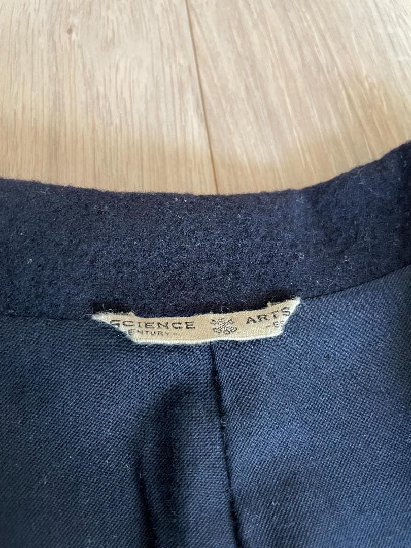 ARTS&SCIENCE ウールワークコート ネイビー サイズ3