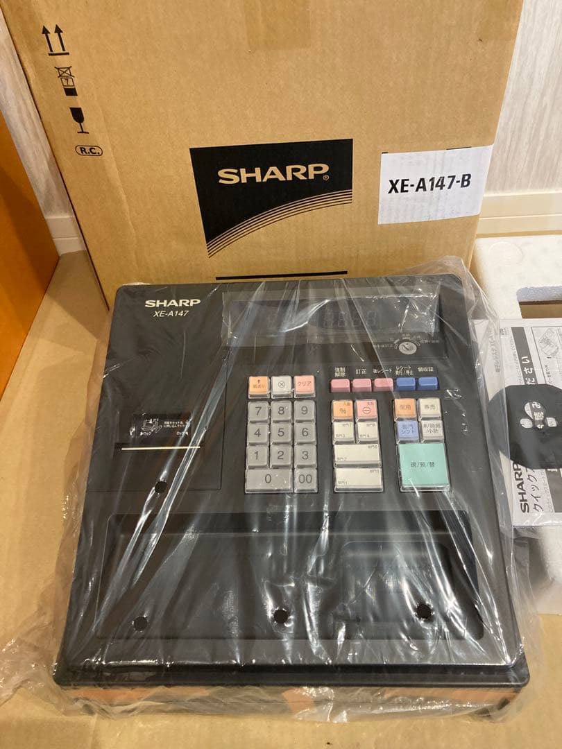 レジ　シャープ　XE-A147B 入手困難な新品未使用!!!