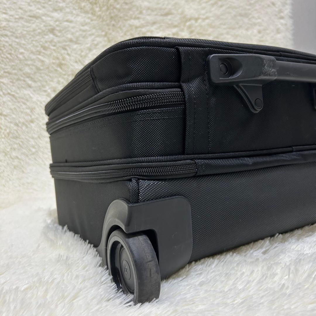美品 Samsonite サムソナイト 2輪 キャリーケース 機内持ち込み◎ 黒