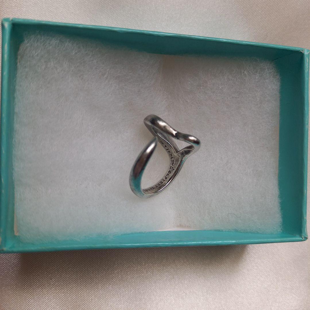 吉*岡様 ティファニー TIFFANY&CO. オープンハートリング SV925