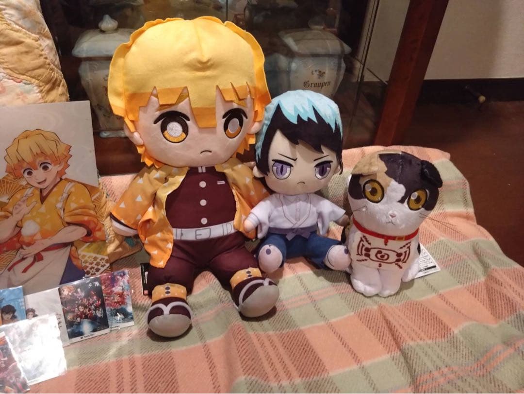 鬼滅の刃まとめ売り　炭治郎　善逸　伊之助　ぬいぐるみ　フィギュア　漫画全巻