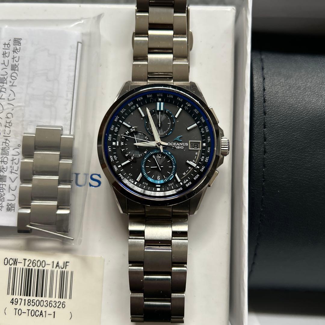 カシオ オシアナス OCEANUS OCW-T2600-1AJF