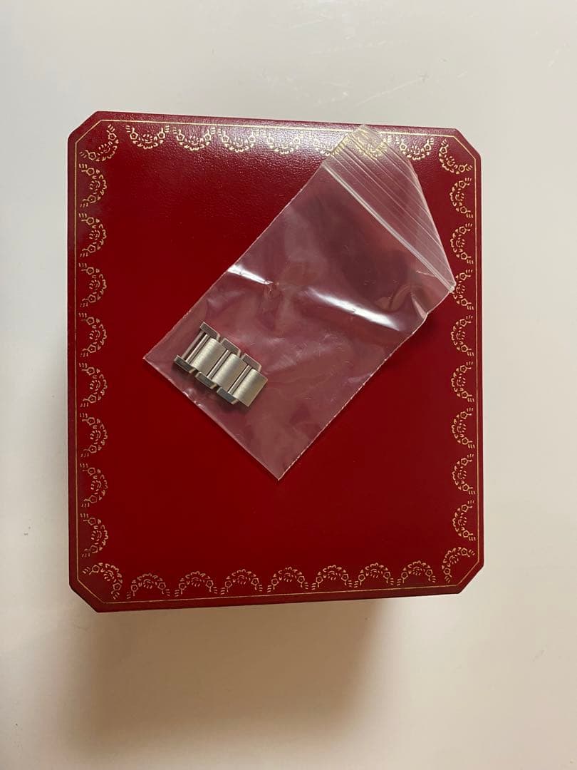 純正 Cartier カルティエ 腕時計 3個 タンクフランセーズ SM コマ