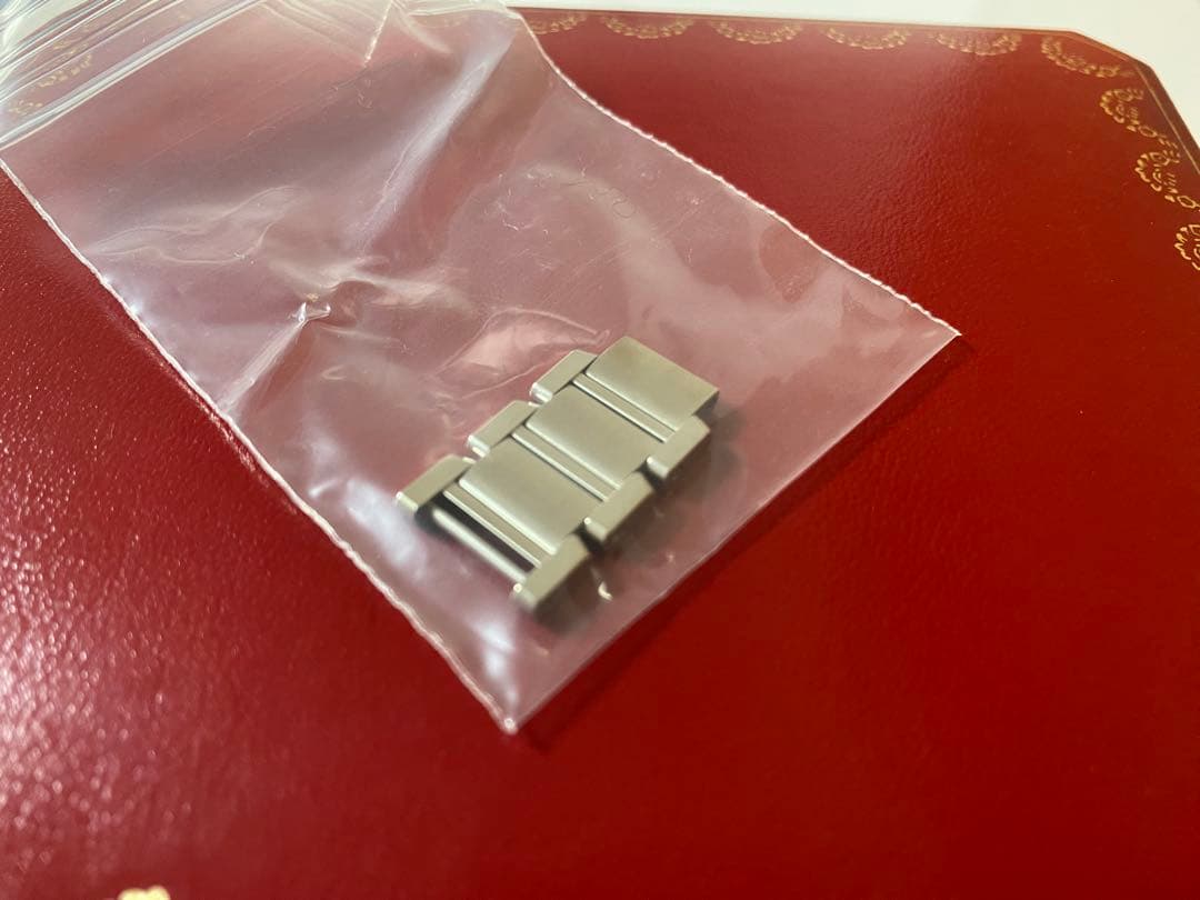 純正 Cartier カルティエ 腕時計 3個 タンクフランセーズ SM コマ