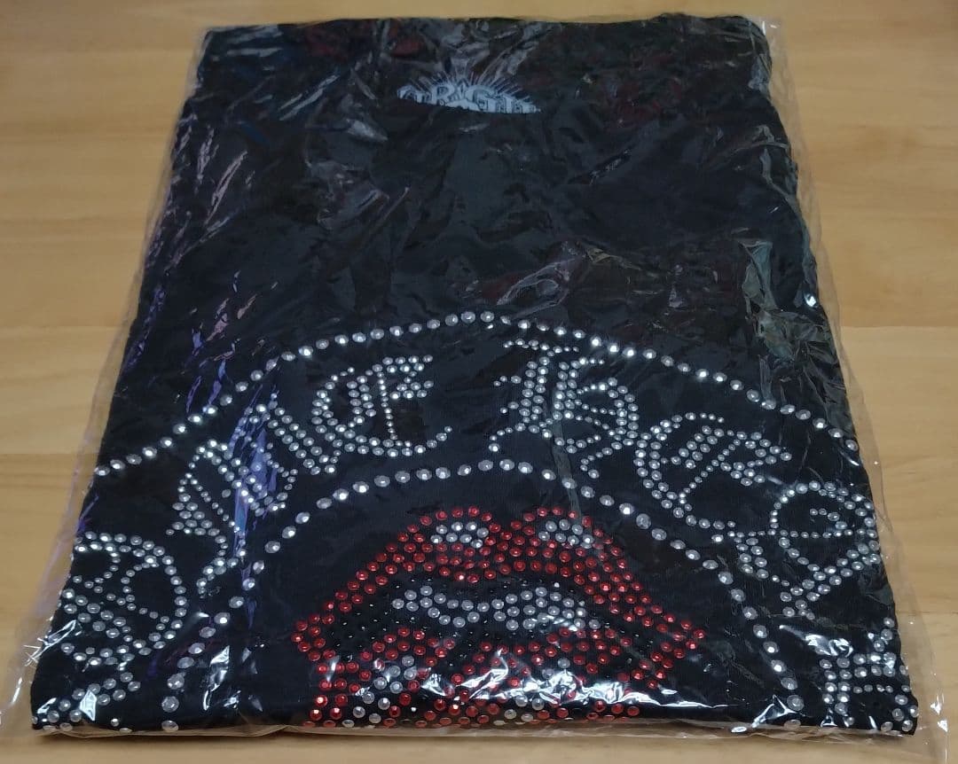 新品:ローリング・ストーンズ「人気デザイン●ラインストーン仕様Tシャツ」