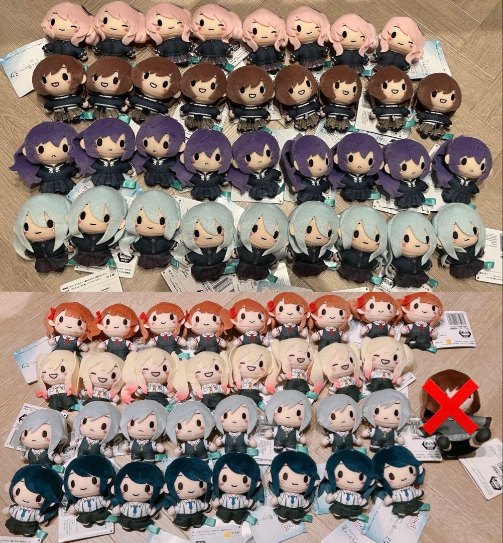 劇場版プロジェクトセカイ　ふわぷちマスコット　68体　まとめ売り