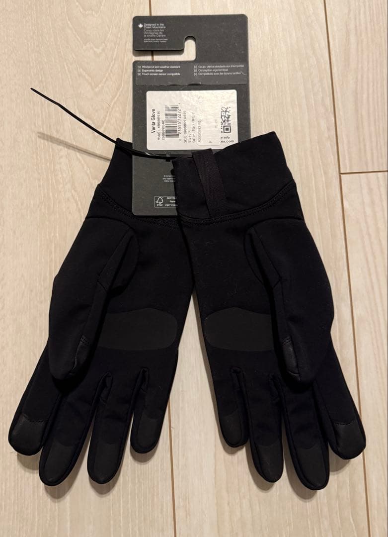 新品未使用 アークテリクス べンタクローブ ブラック Mサイズ