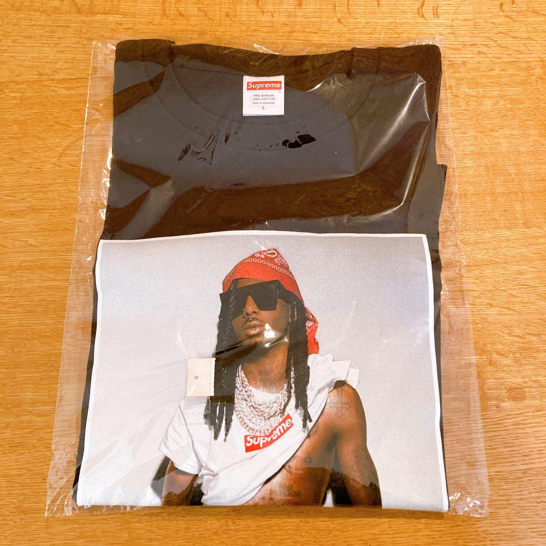 【新品未使用】Supreme Playboi Carti Tee Black Ｌ