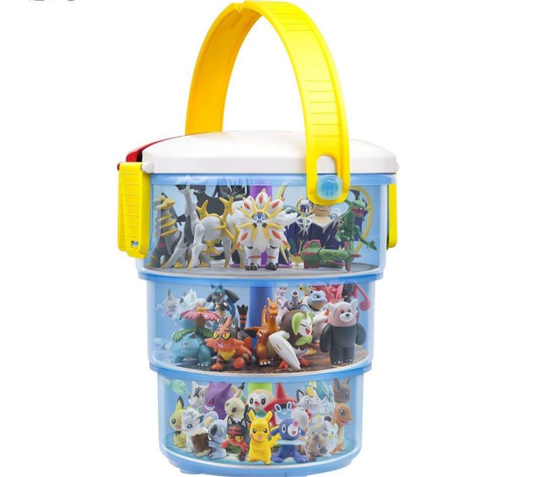 ポケモンモンコレバケツフィギュアセットとお片付けマット