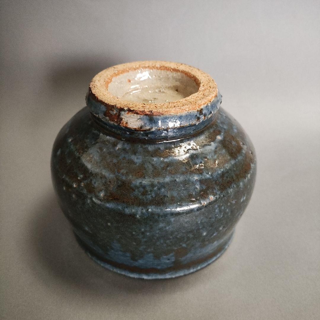 椋木英三　呉須花絵茶碗　椋木春水　河井寛次郎　民藝