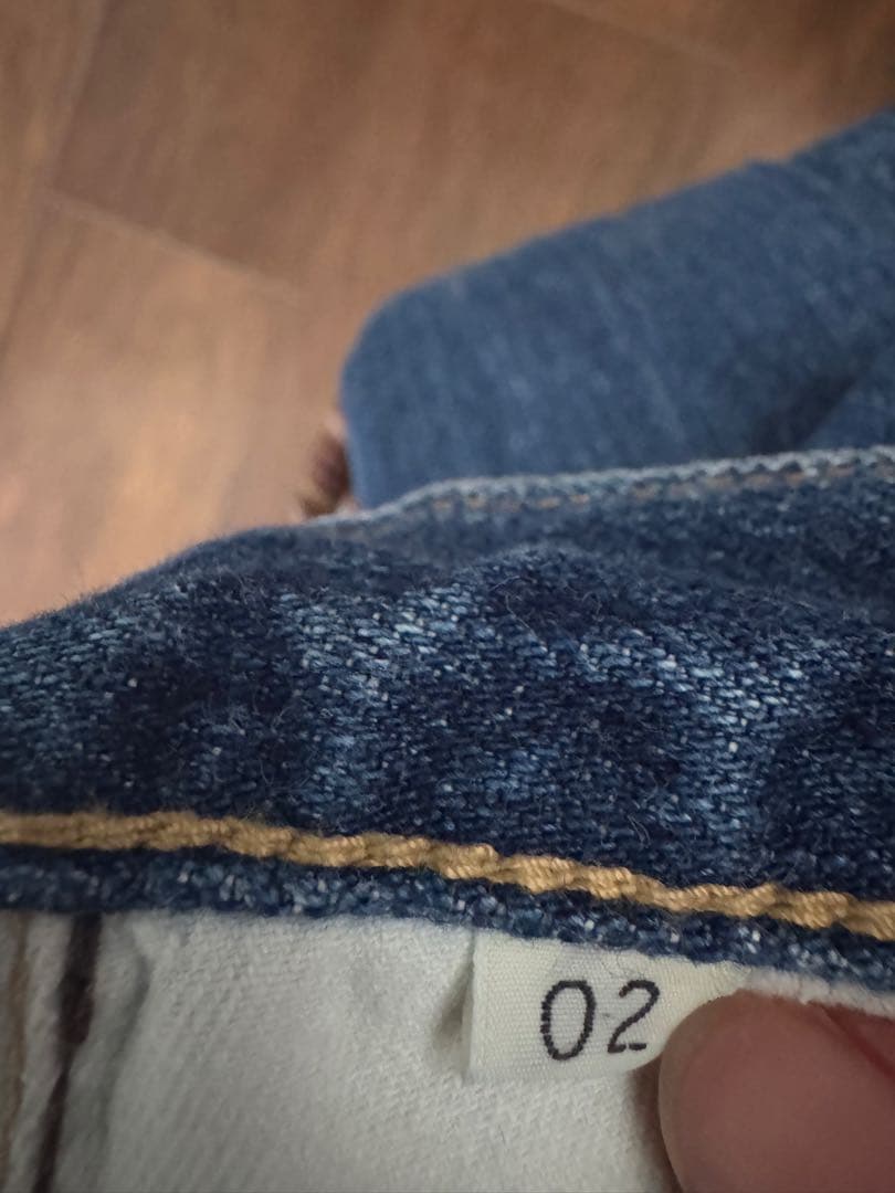 GO TO HOLLYWOOD リボン　デニム　パンツ　02 美品