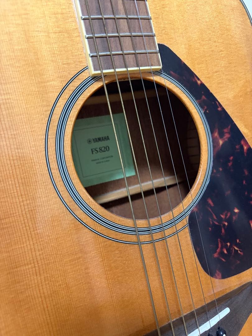 YAMAHA アコースティックギター FS820 セット