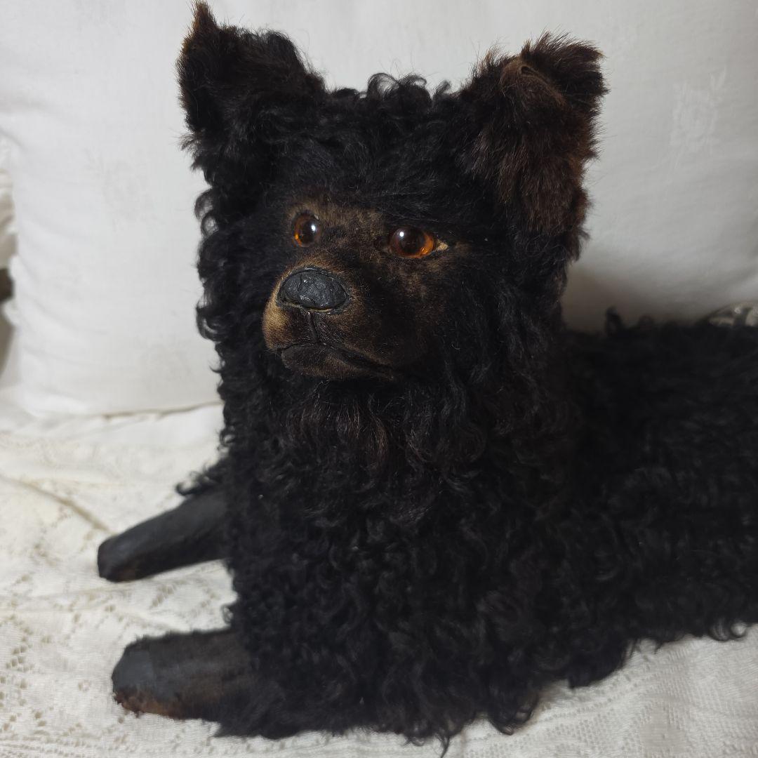 フランスアンティーク　ドック　アーティストベア　リアルドック　テディベア