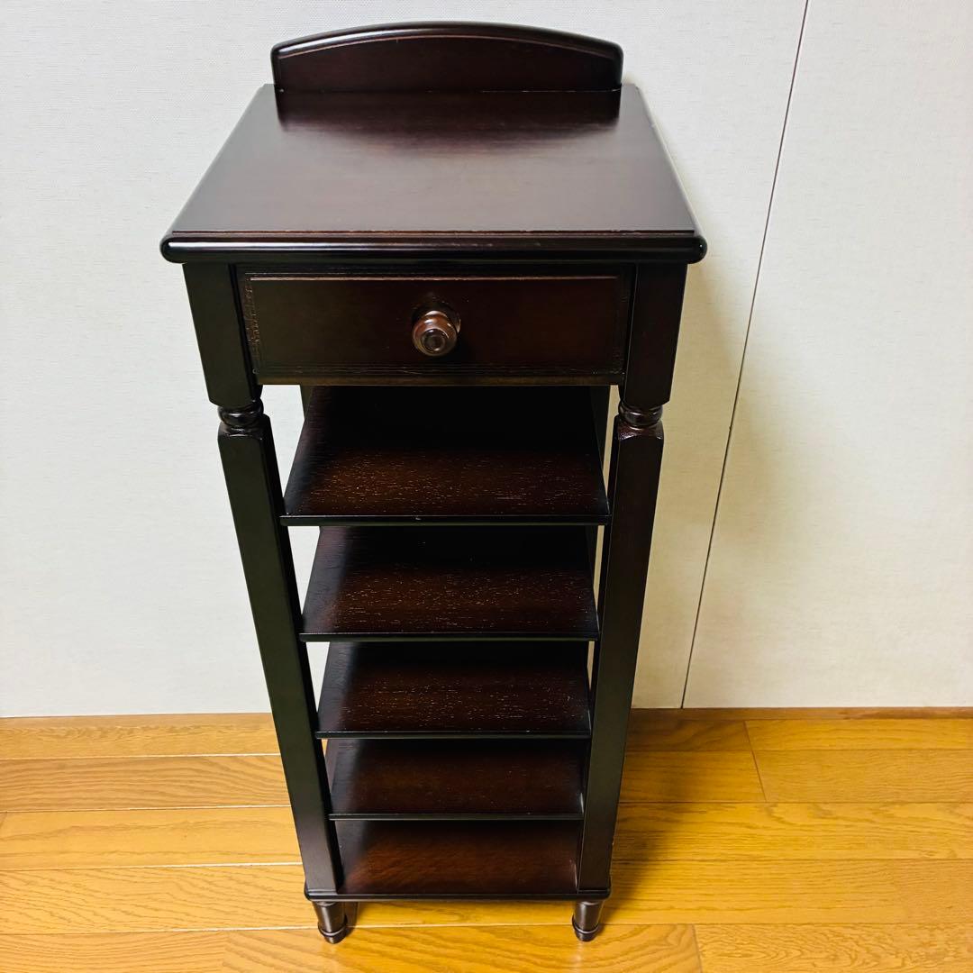 maruni マルニ 電話台 花台 木製 収納家具 キャビネット チェスト