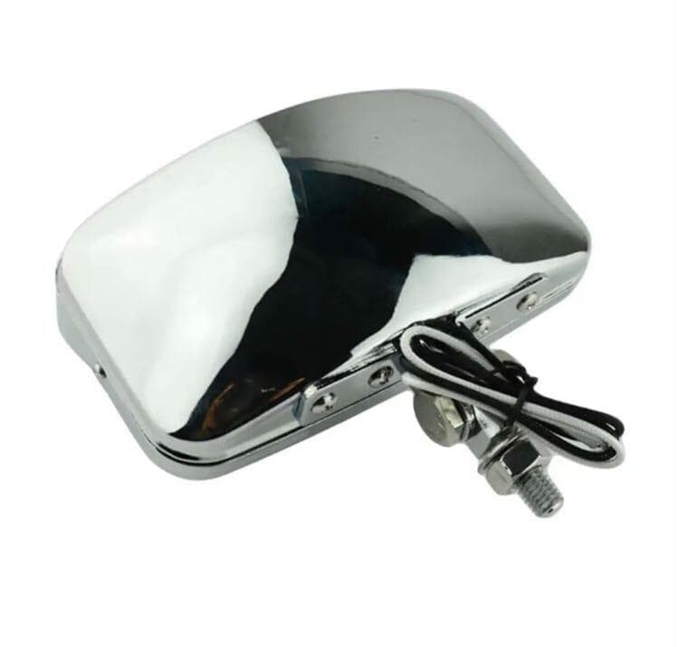 2個 スクエア ヘッドライト ビンテージ チョッパー ハーレー アメリカン