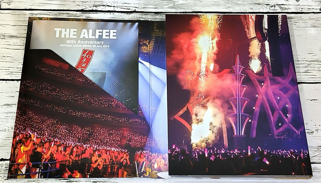 【DVD】THE ALFEE 40年目の夏 ライブDVD 2巻セット