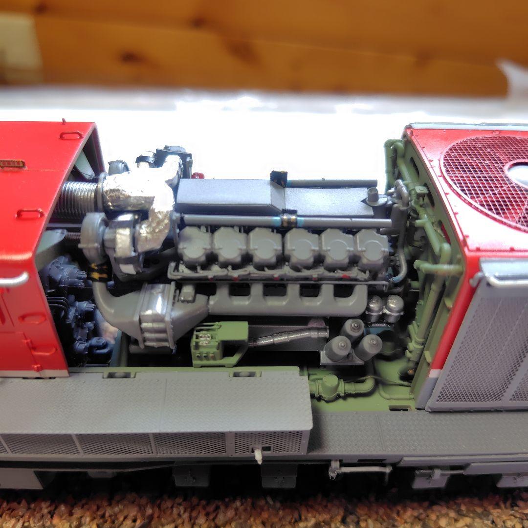 アオシマ　DD51 1147　貨物更新色【完成品】