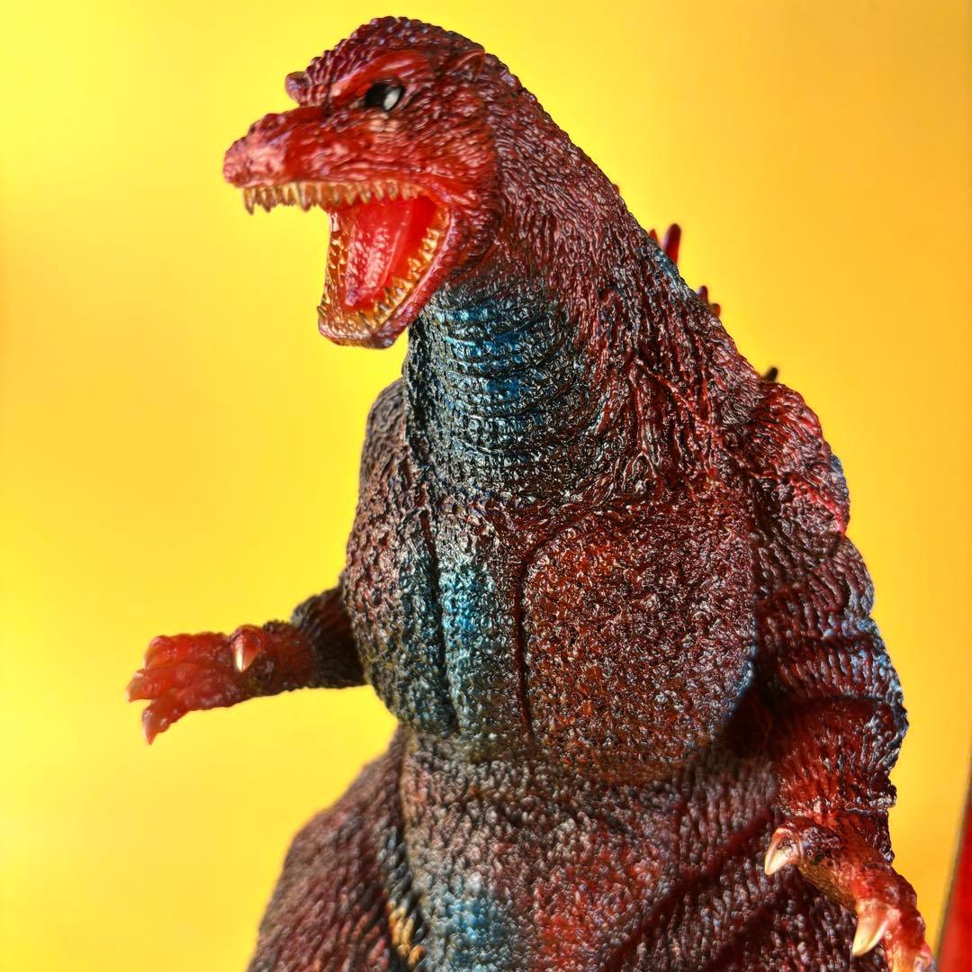 東宝30cmシリーズ ゴジラ(1995) カスタム　オレンジVer. 後藤彩色所