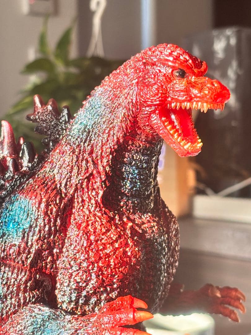 東宝30cmシリーズ ゴジラ(1995) カスタム　オレンジVer. 後藤彩色所