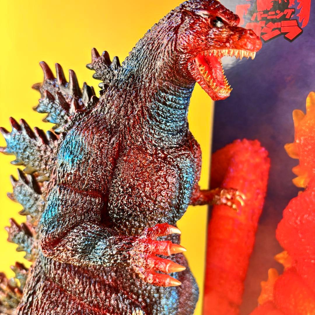 東宝30cmシリーズ ゴジラ(1995) カスタム　オレンジVer. 後藤彩色所