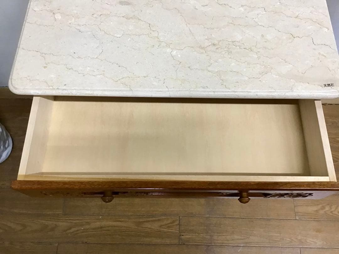 管167☆D&A YOSHIKAWA☆大理石☆コンソールテーブル