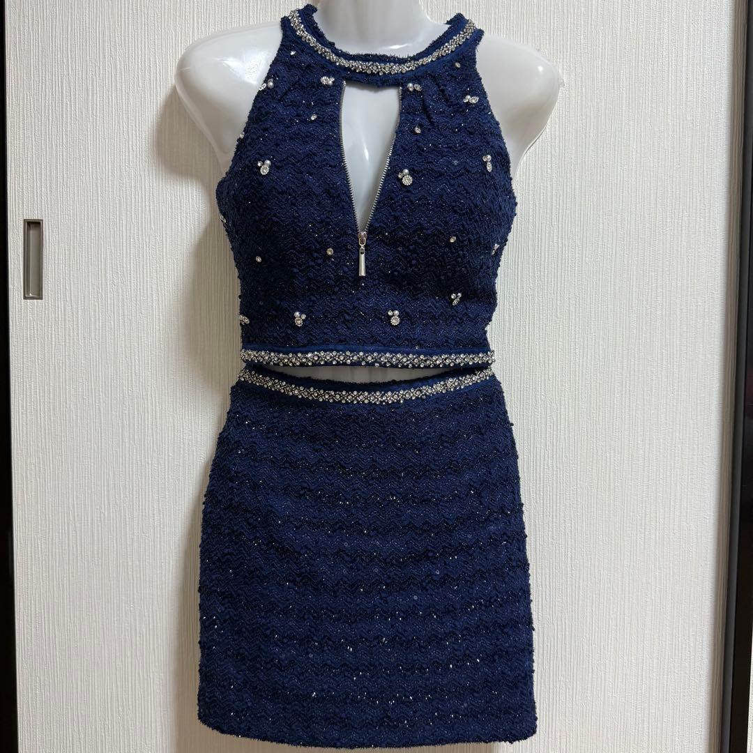 an アン セットアップドレス キャバドレス ビジュー