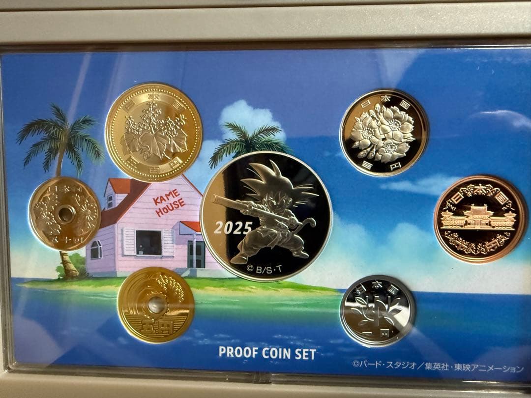 ドラゴンボール 40周年記念　プルーフ硬貨・貨幣セット