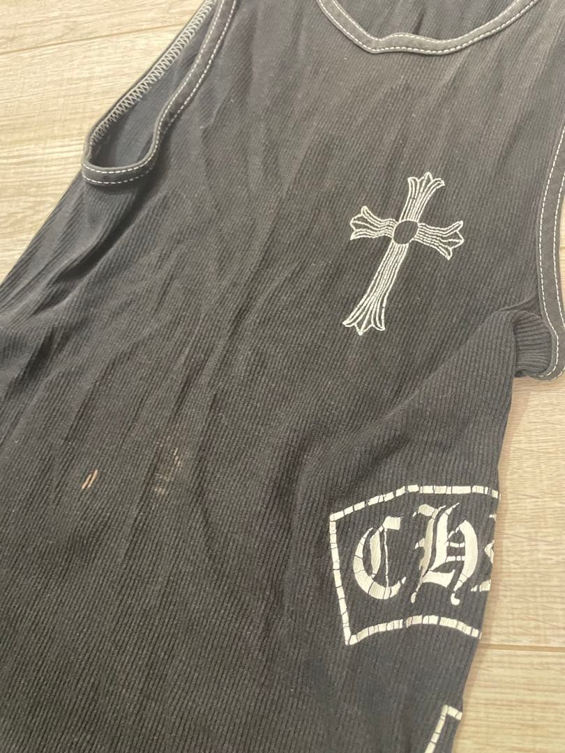 クロムハーツ ブラック タンクトップ