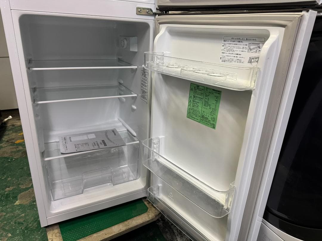 Hisense 上開き冷蔵庫 ホワイト