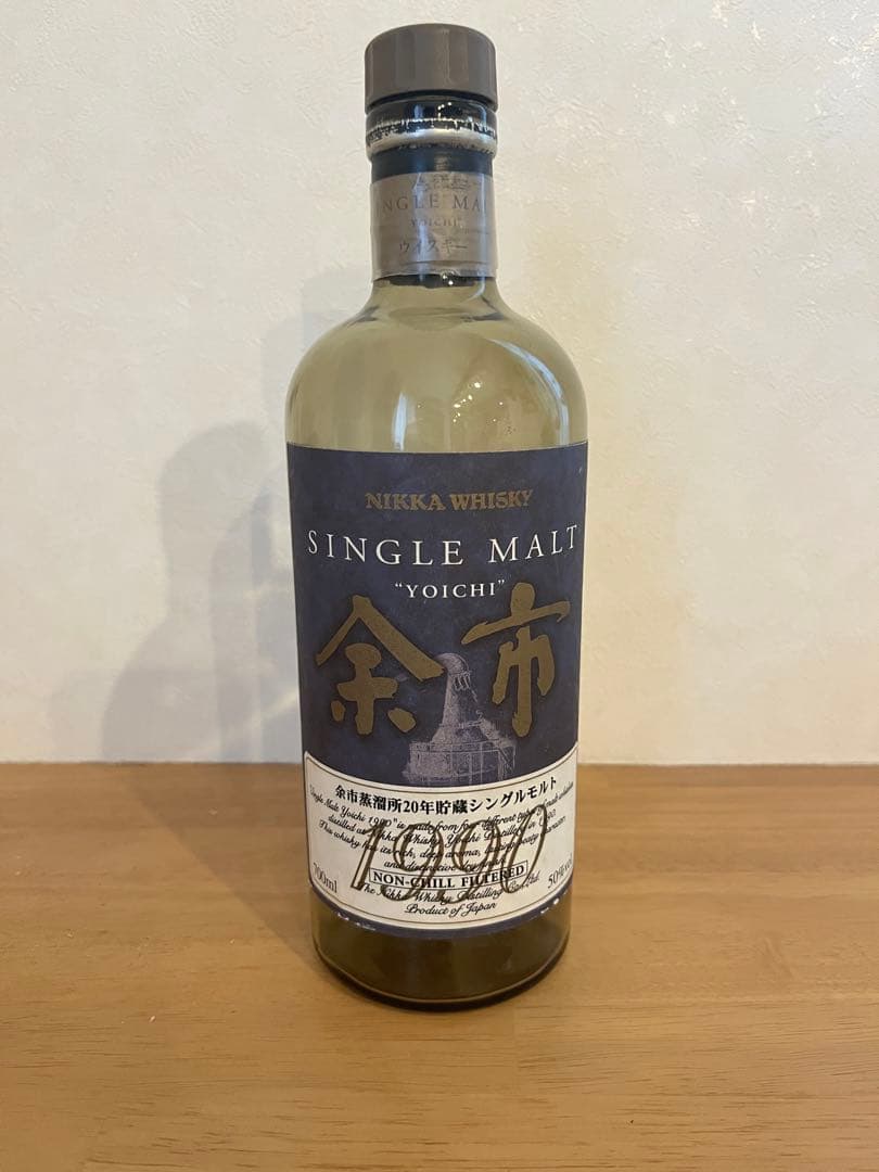 NIKKA WHISKY SINGLE MALT 余市1990 木箱入り