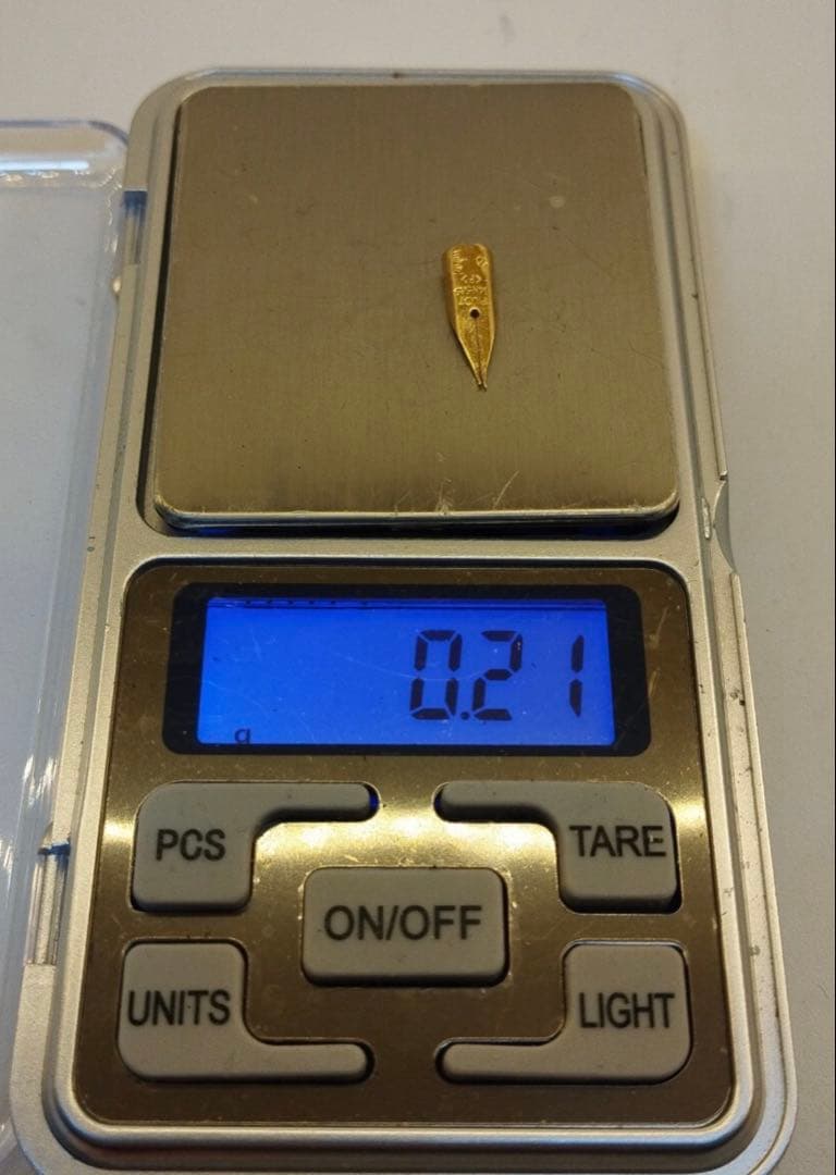 万年筆2本と14Kニブまとめ売り　全て金、ゴールド14K 585刻印あり