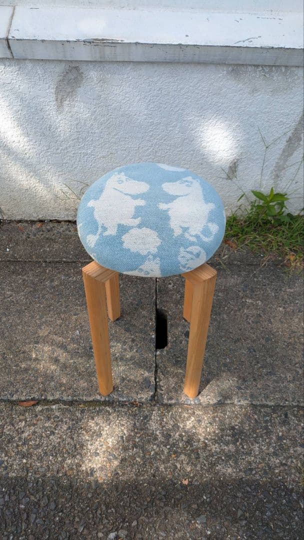 KLIPPAN 匠工芸 ムーミン マッシュルームスツール クリッパン　M2700