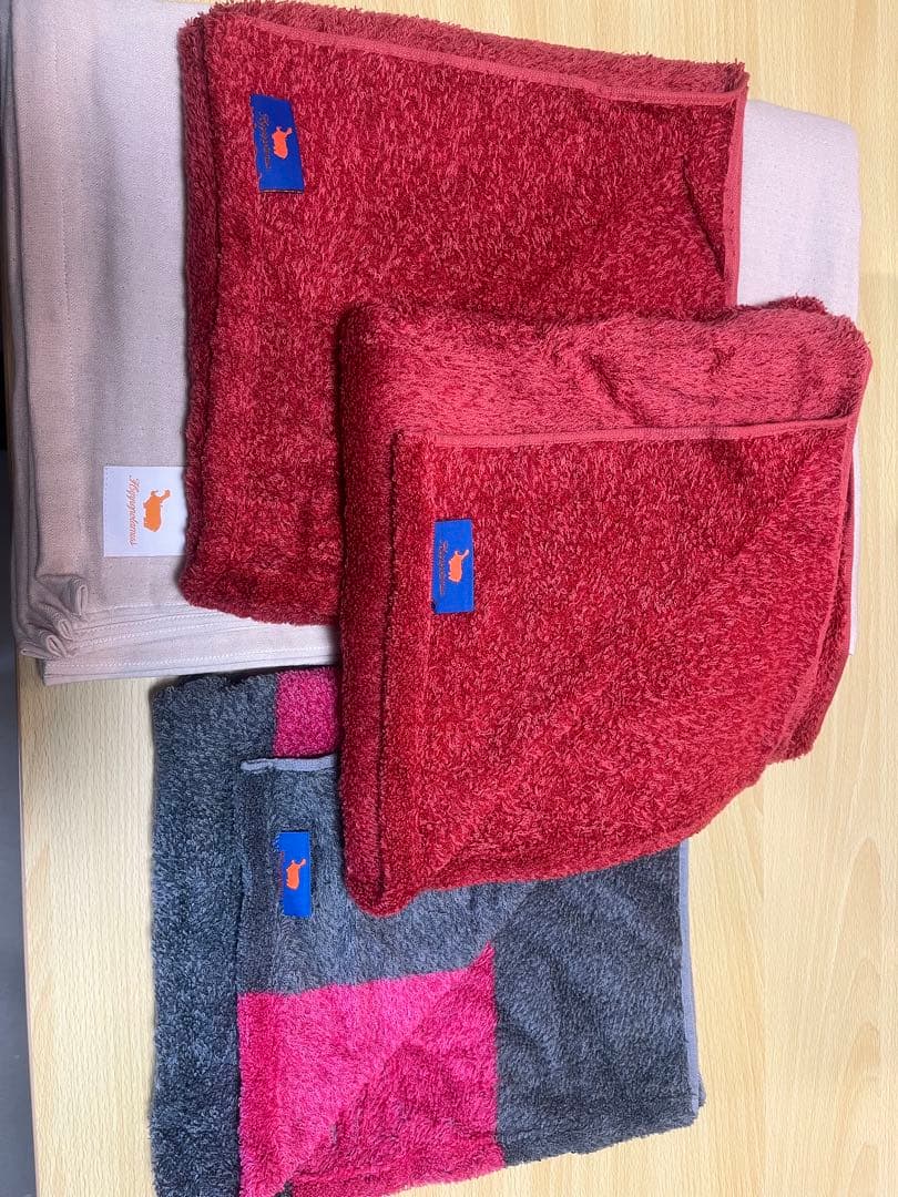 ヒポポタマス　タオルケット1 枚バスタオル２枚ミニバスタオル1枚セット