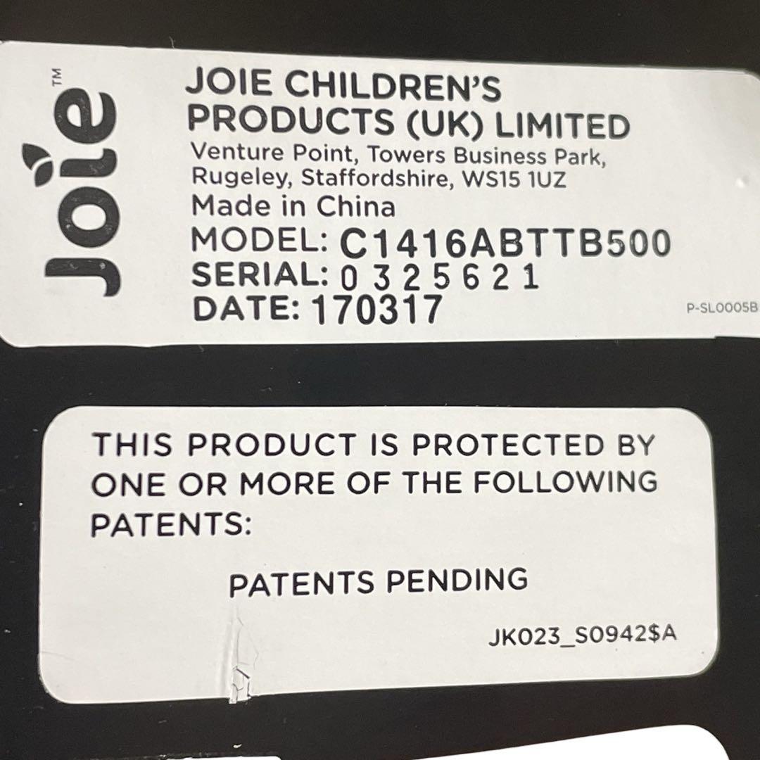 【美品】JOIE C1416ABTTB500 Arc 360° チャイルドシート