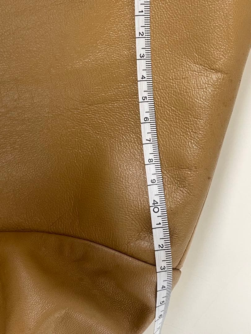 8月末価格❣️ BANANA REPUBLIC ベージュレザーライダースジャケット