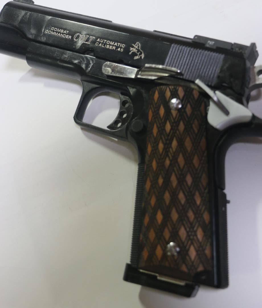 超希少ウェスタンアームズABS樹脂製モデルガン コルトトコマンダーカスタム合法品