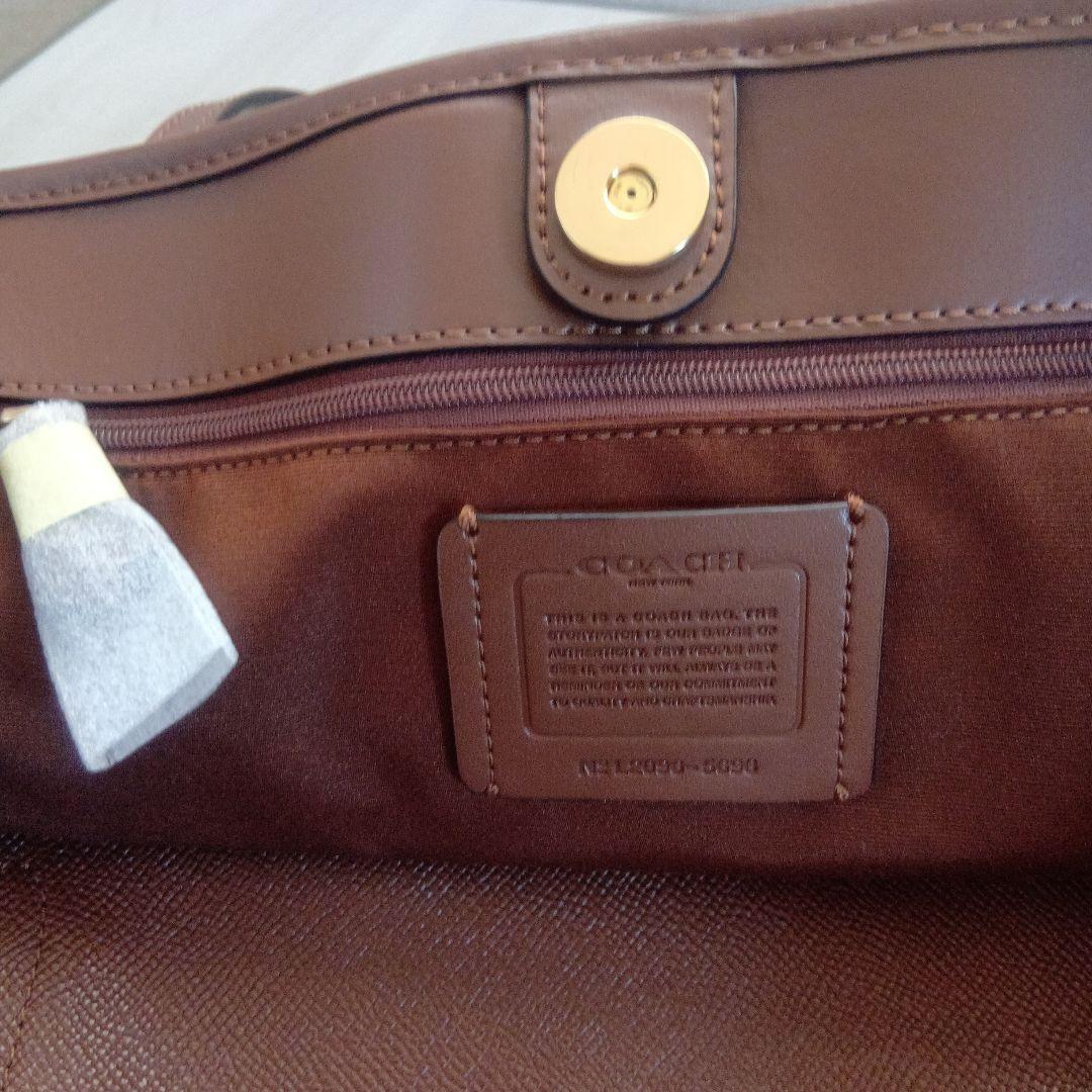 COACH ロゴプリント トートバッグ