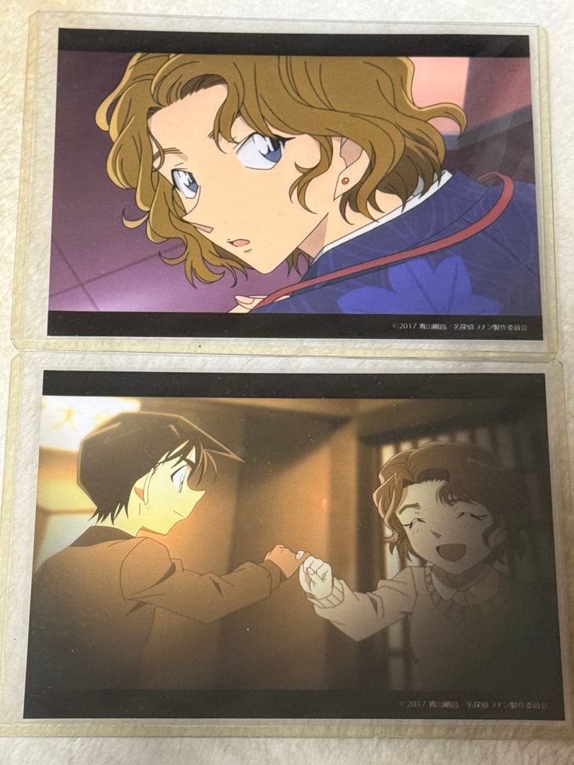 名探偵コナン　から紅の恋歌　ブロマイド　大岡紅葉　2枚セット　ラスト