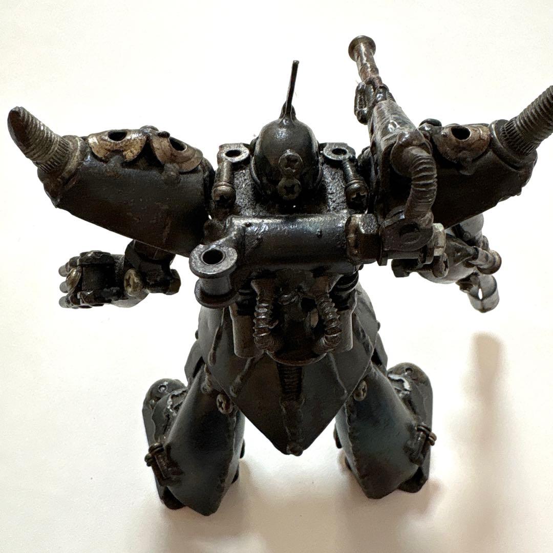 が*ん様 メタルアート　鉄屑アート　スクラップアート　グフカスタム風 フィギュア