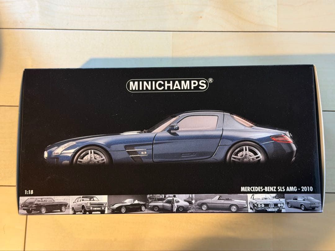 ミニカー Minichamps 1/18 Mercedes Benz SLS AMG