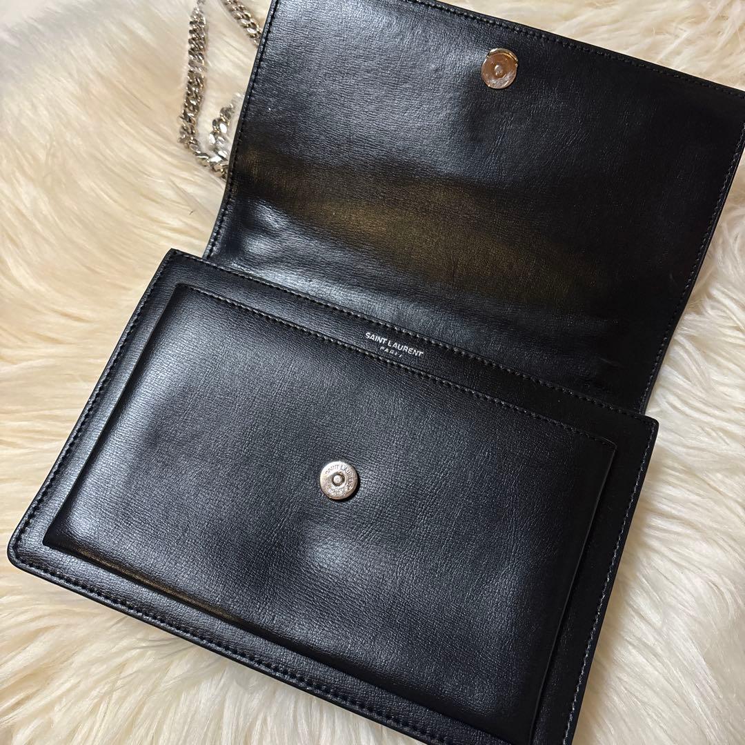 【美品】イブサンローラン チェーン ショルダーバッグ