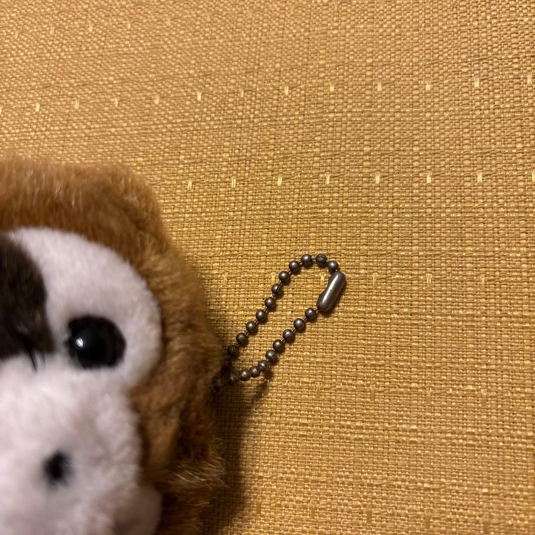 ハローキティ しっぽ倶楽部 ぬいぐるみ型キーホルダー アライグマ