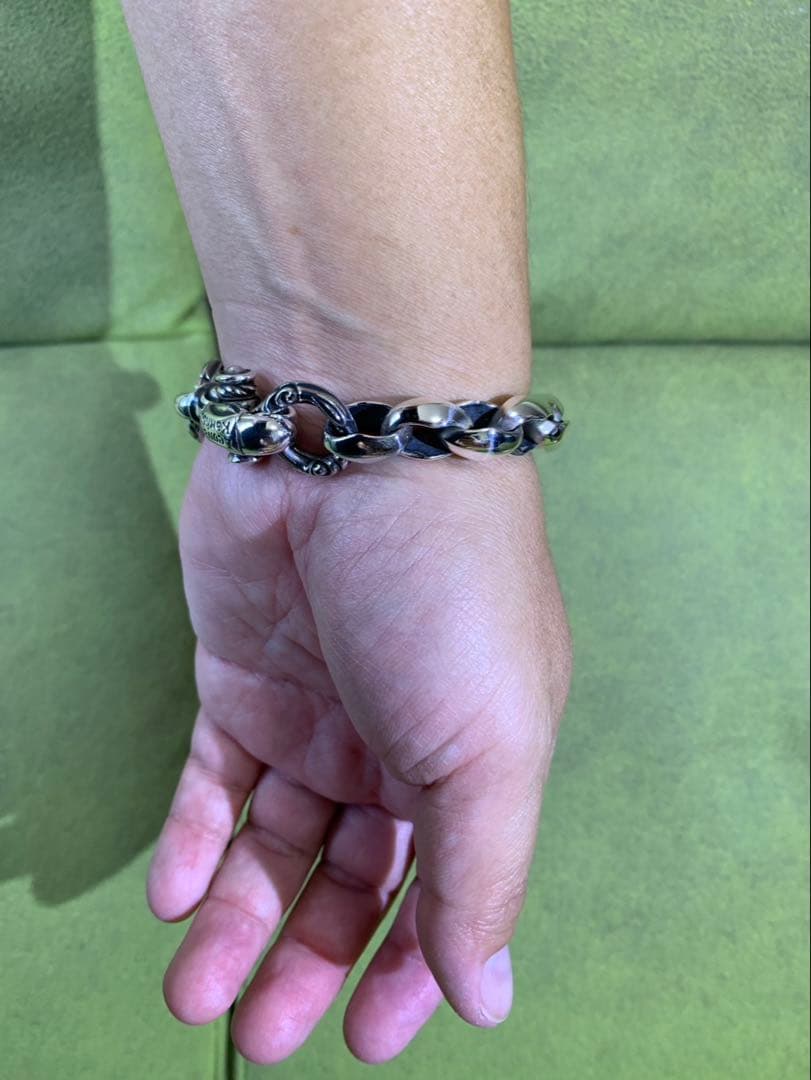 レナードカムホート SILK LINK BRACELETシルクリンクブレスレット