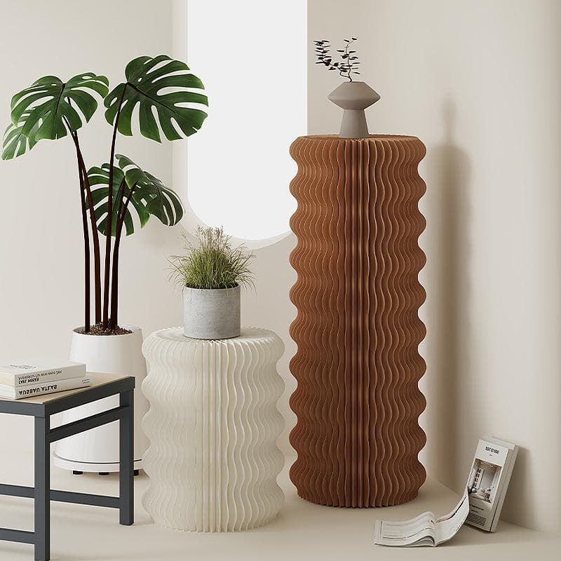 ディスプレイスタンド直径52cm高さ58㎝展示台 陳列台組立不要展示会イベント