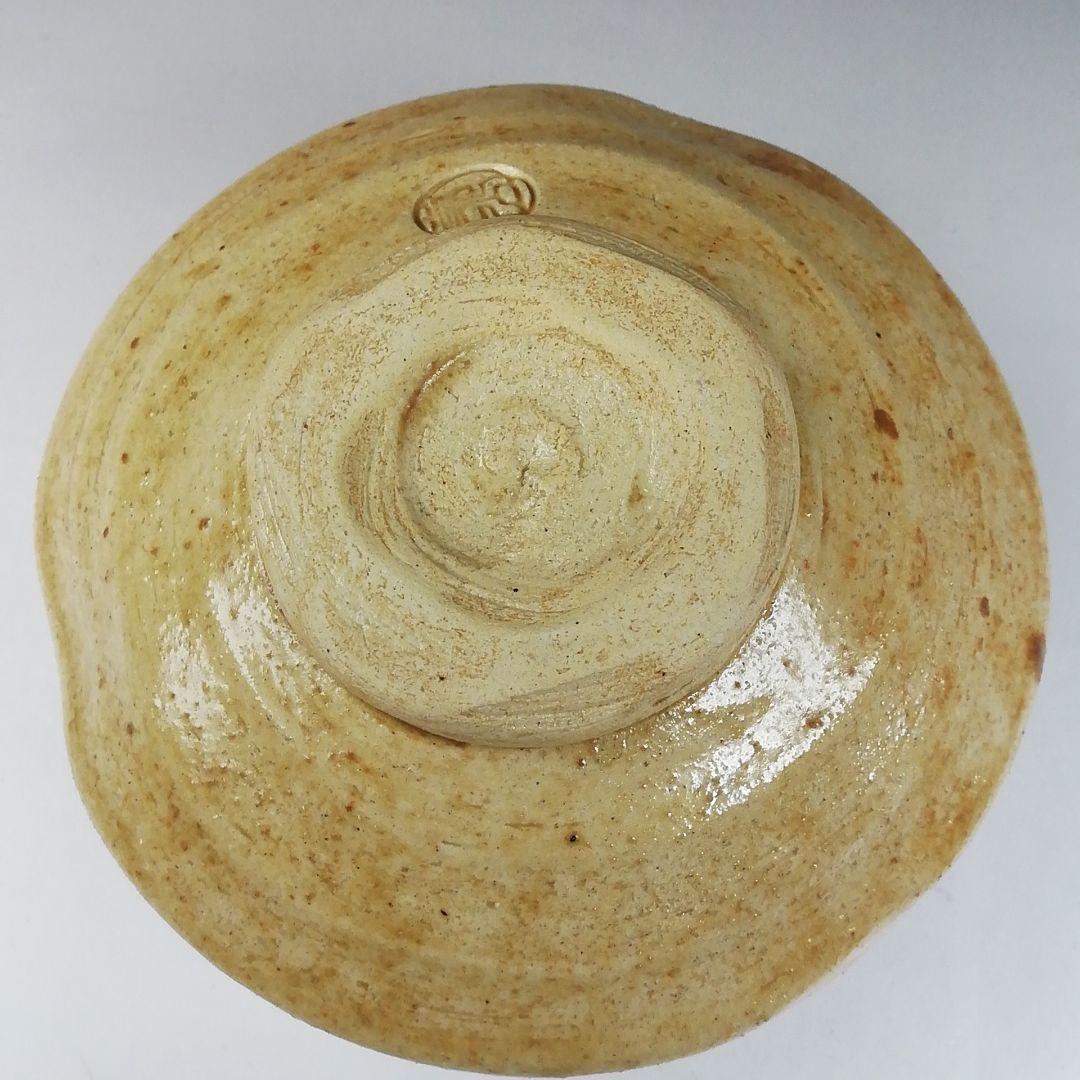 Ｔ６２０　茶碗　『黄瀬戸茶碗』『東山 造』『前大徳寺 福本積應 書付』　共箱