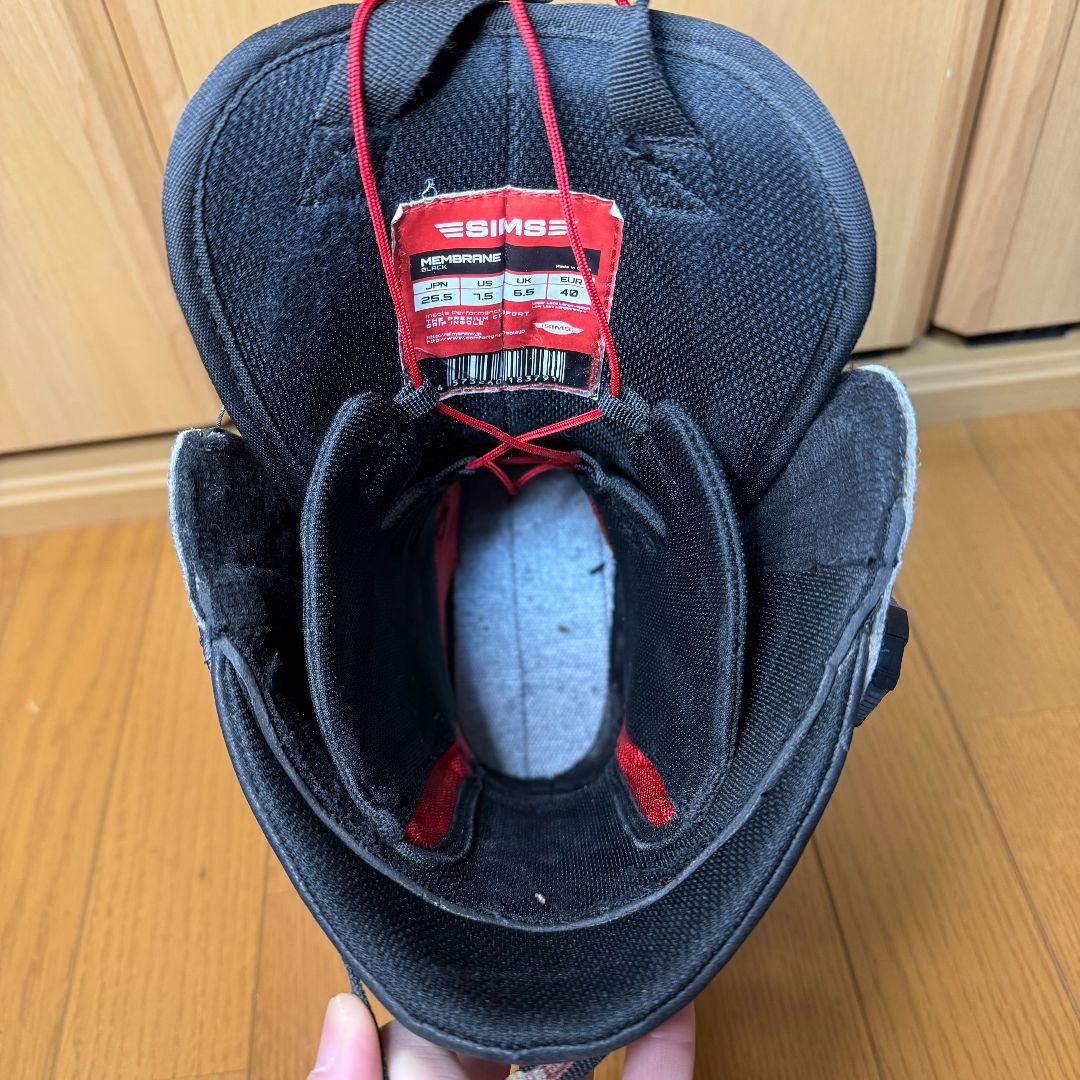 25.5㎝ ダブルBOA SIMS MEMBRANE ブーツ