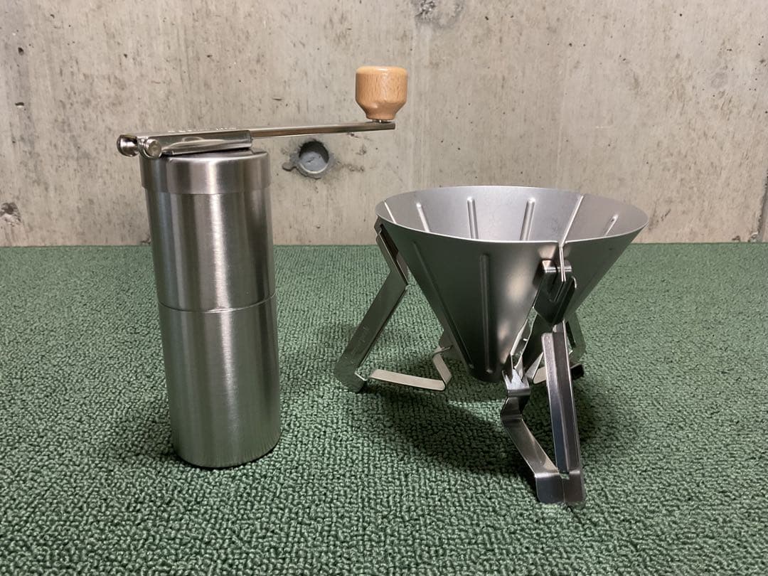美品 フィールドバリスタ ドリッパー ＆ フィールドバリスタ ミル スノーピーク
